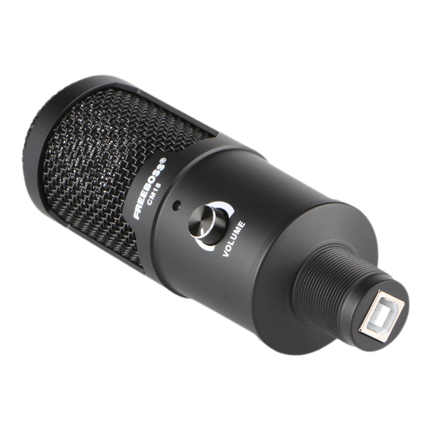 CM18 Metal Table Chat Recording Multi-Samping-Rate Cardioid Condenser Low Noise USB Computer Microphone Broadcast