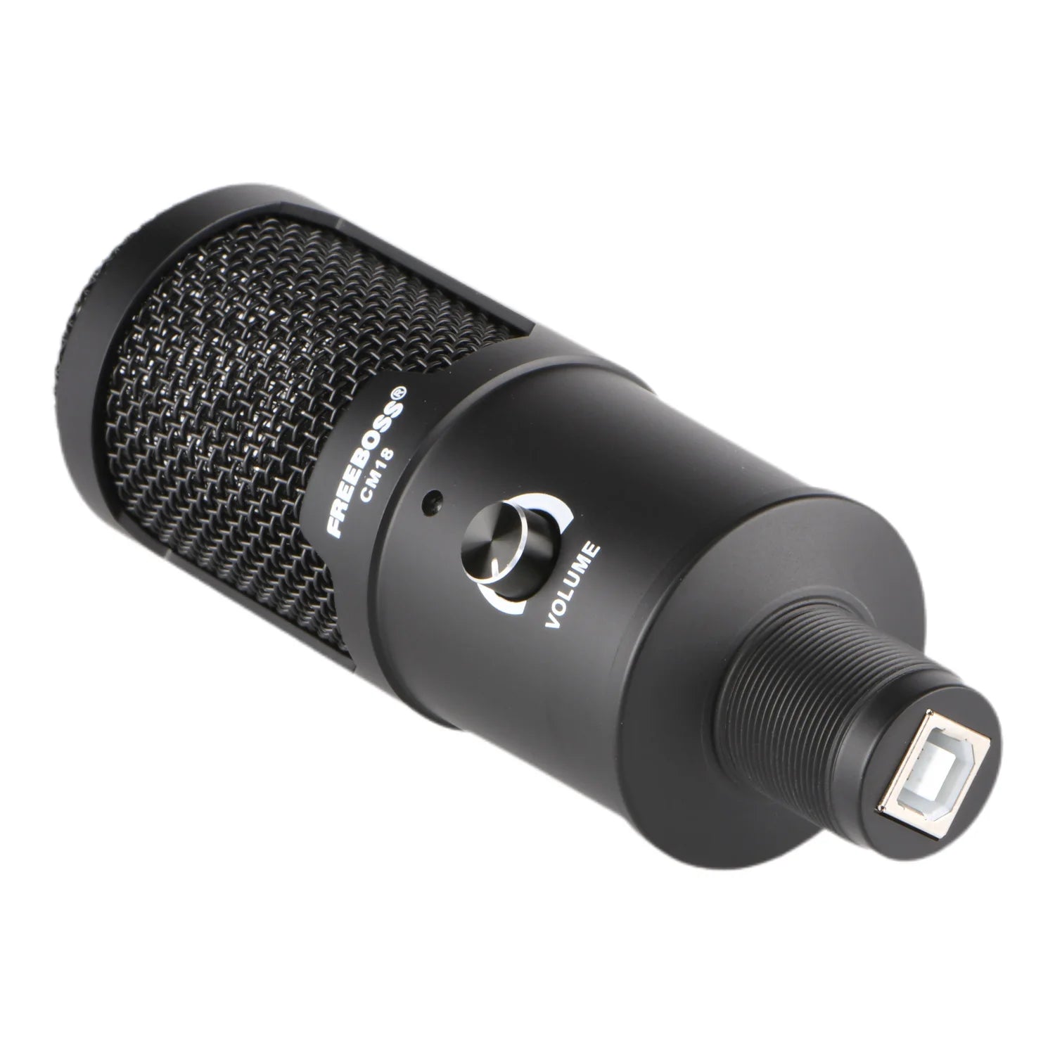 CM18 Metal Table Chat Recording Multi-Samping-Rate Cardioid Condenser Low Noise USB Computer Microphone Broadcast