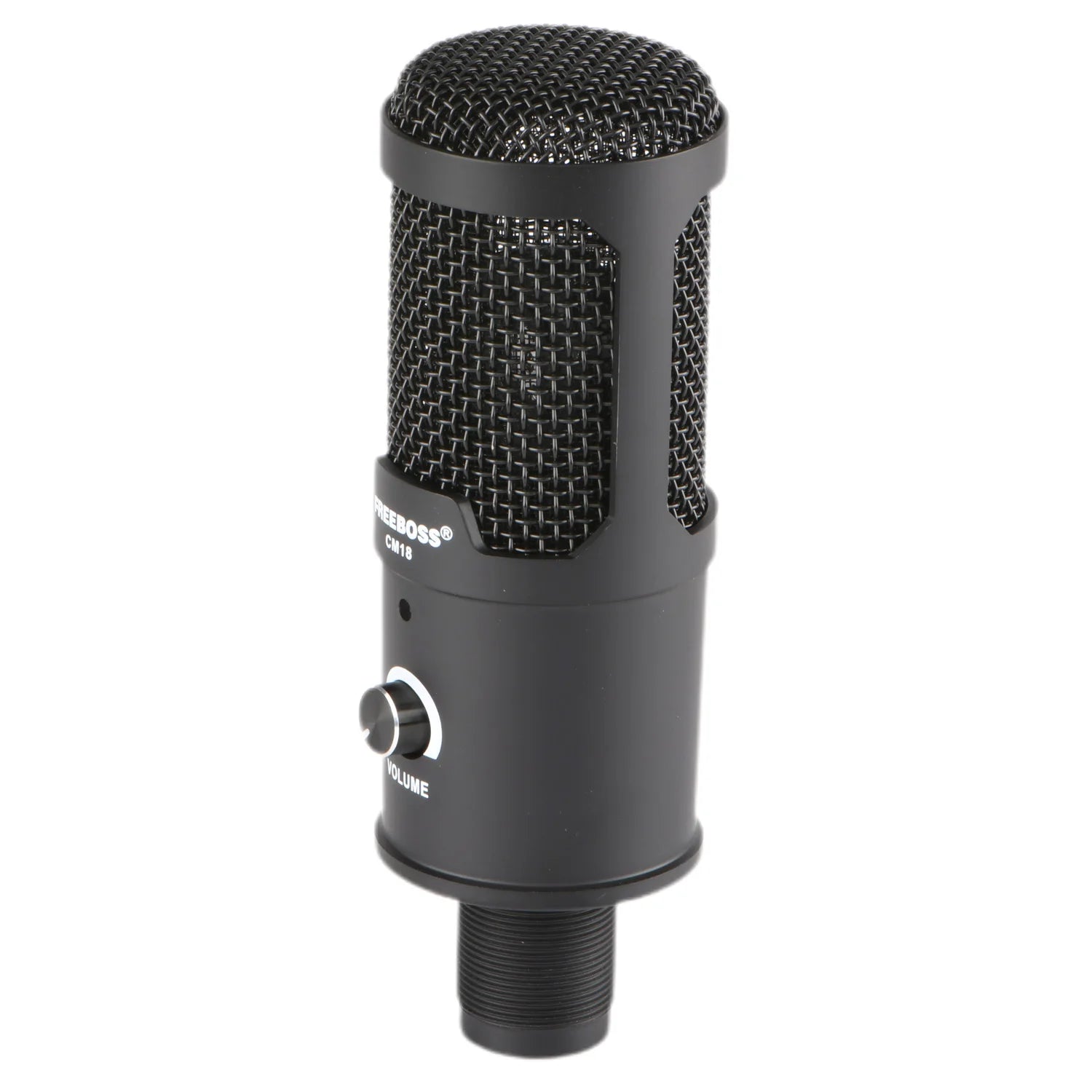 CM18 Metal Table Chat Recording Multi-Samping-Rate Cardioid Condenser Low Noise USB Computer Microphone Broadcast