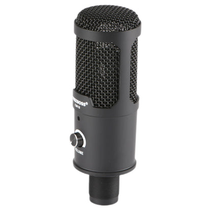 CM18 Metal Table Chat Recording Multi-Samping-Rate Cardioid Condenser Low Noise USB Computer Microphone Broadcast