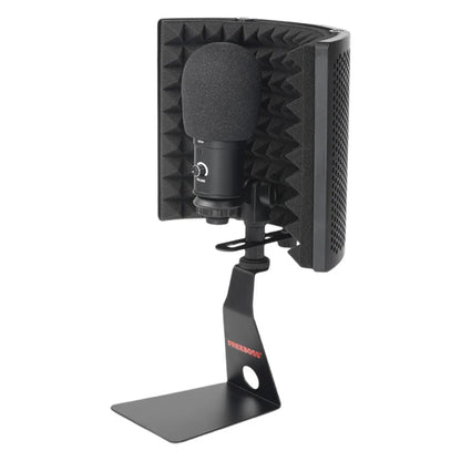 CM18 Metal Table Chat Recording Multi-Samping-Rate Cardioid Condenser Low Noise USB Computer Microphone Broadcast